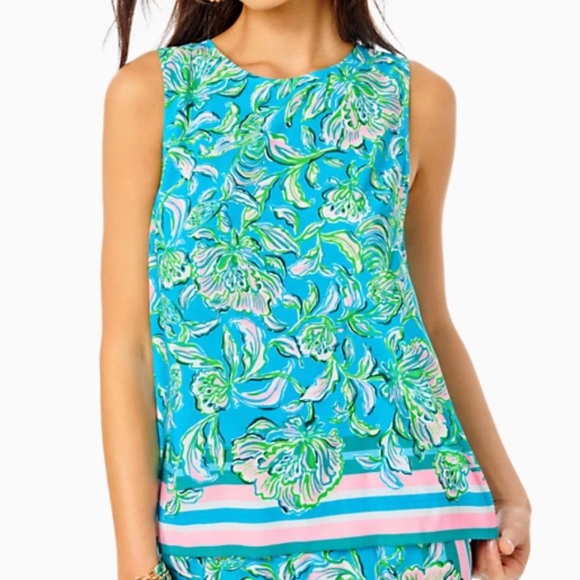 Lilly Pulitzer Iona Sleeveless Top - Picture 7 of 7
